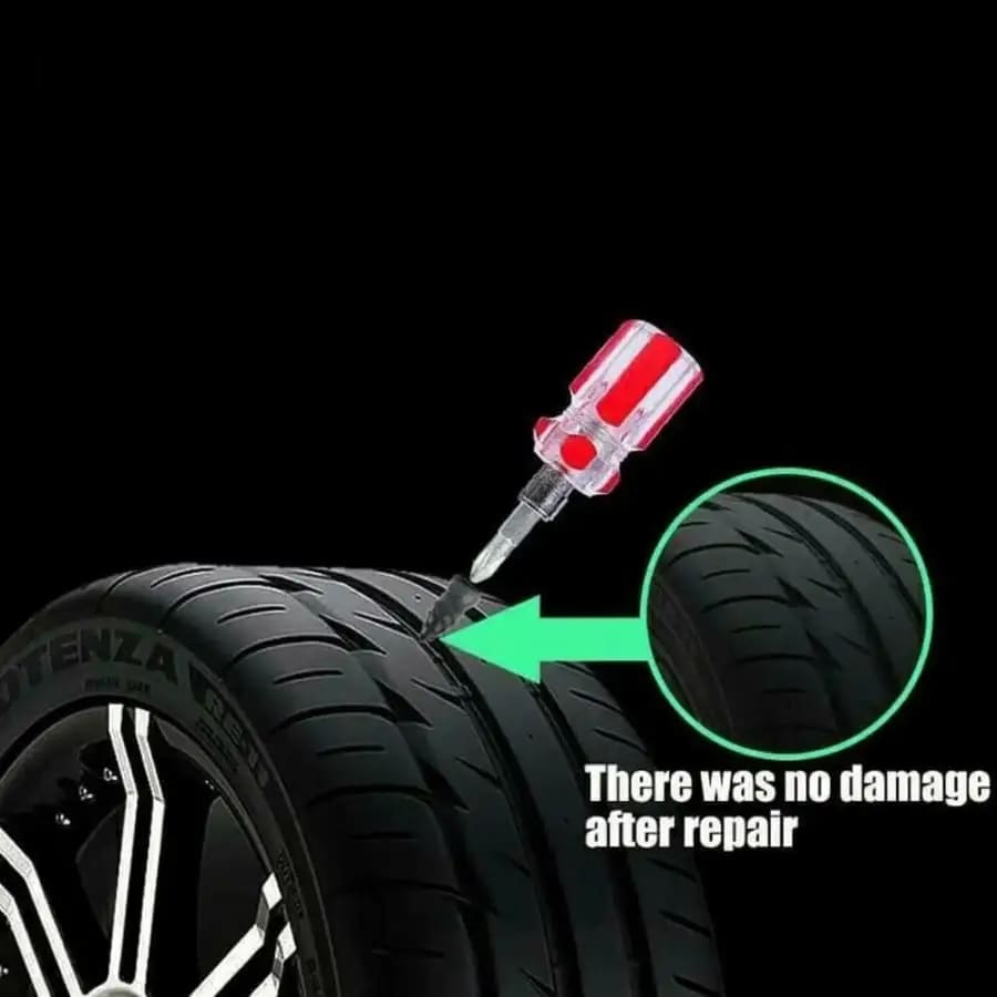 Tyre Puncture Repair Screws (5 x small & 5 x large)