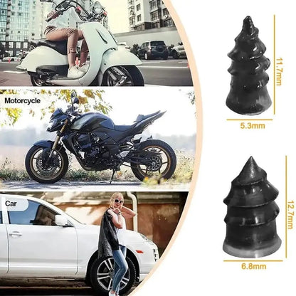 Tyre Puncture Repair Screws (5 x small & 5 x large)