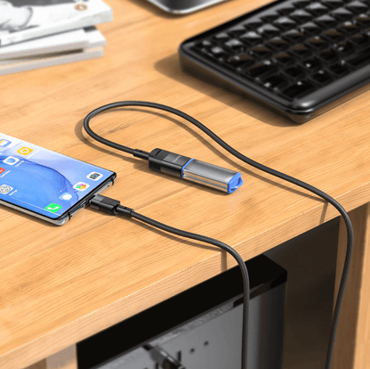 U107C Type-C Extension Cable NZ – 1.2m Fast Charging Extension