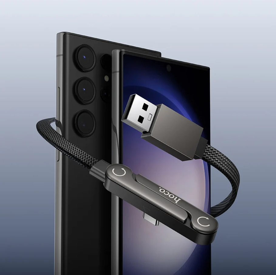 USB-A to USB-C 36W Fast Charging Cable with Kickstand (U150)