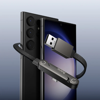 USB-A to USB-C 36W Fast Charging Cable with Kickstand (U150)