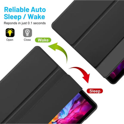 Ultra-Thin PU Leather Magnetic Case with Pencil Holder for Samsung Galaxy Tab A11+ – Full Body Protective Folio Cover