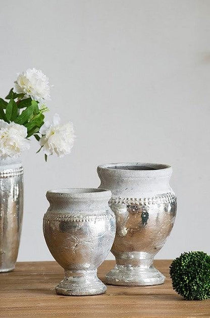 Uma Pedestal Vase - Small at online8 furniture store Auckland