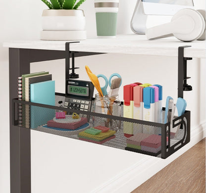 Under Desk Cable Management Tray Cord Organizer for Home Office