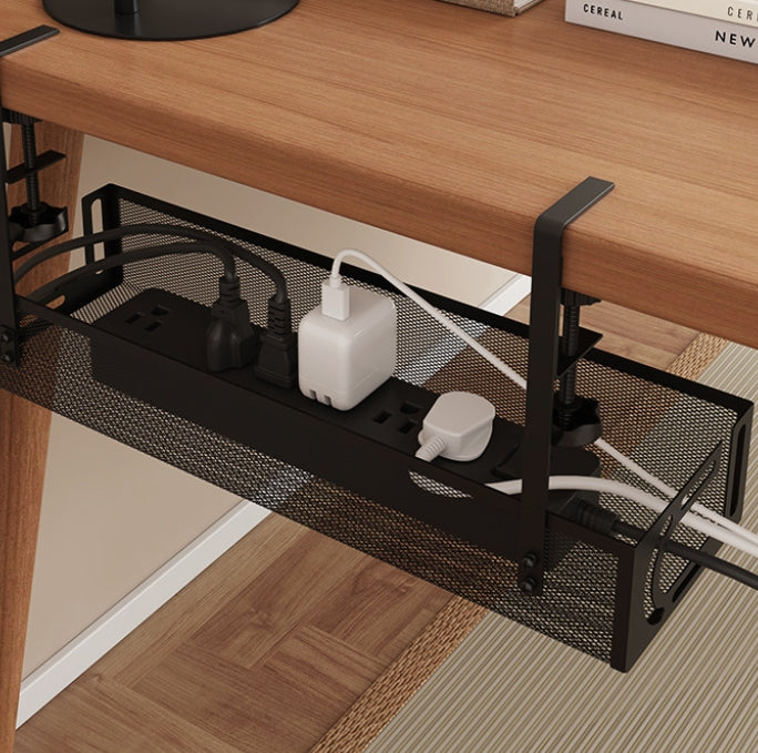 Under Desk Cable Management Tray Cord Organizer for Home Office