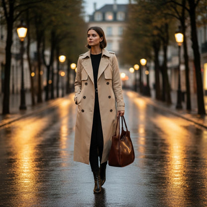 Urban Elegance Burgundy Large Leather Tote Bag