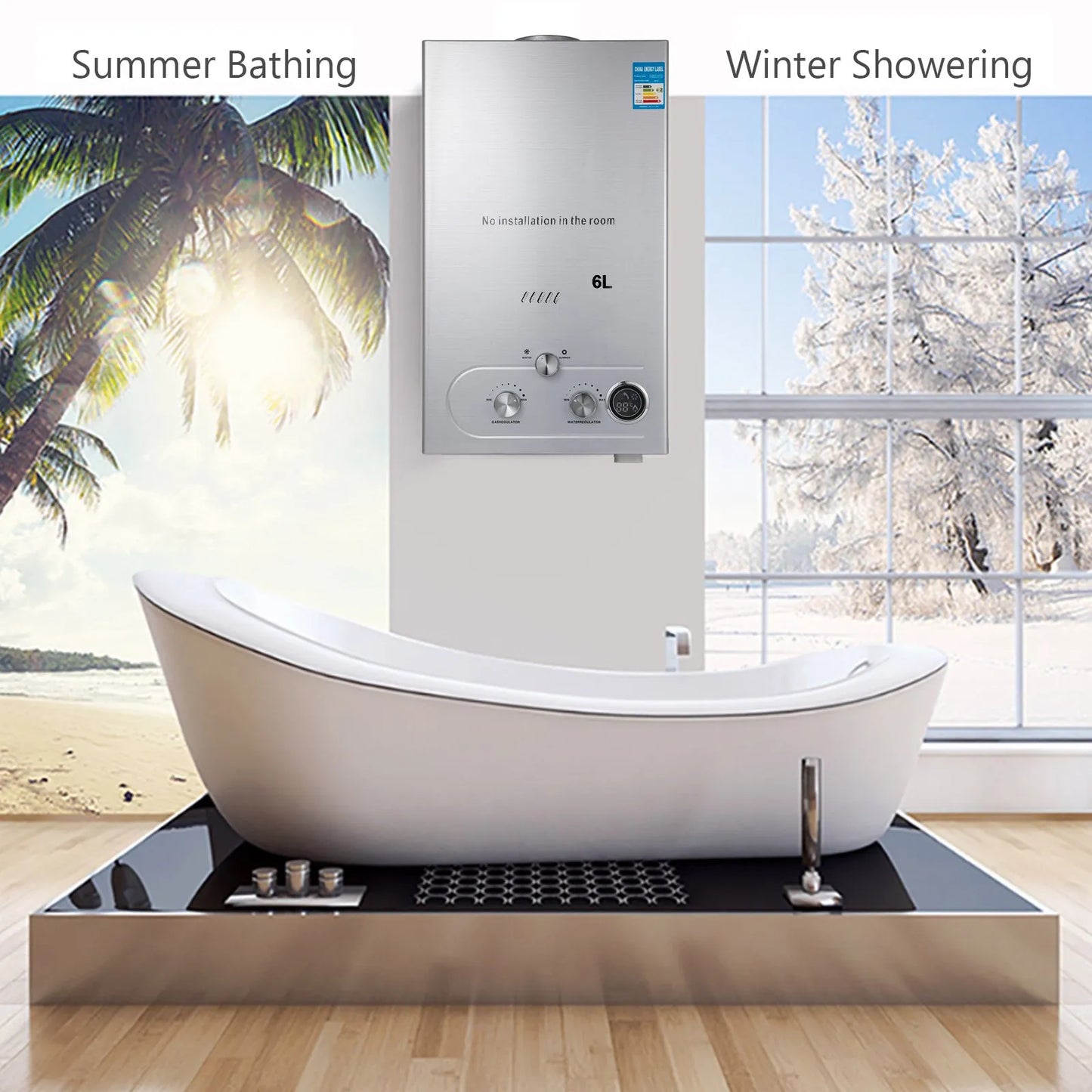 Gas Water Heating 6L
