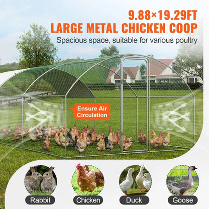 Outdoor Chicken Coop 6m × 3m × 2m