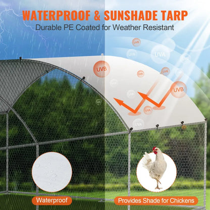 Outdoor Chicken Coop 6m × 3m × 2m