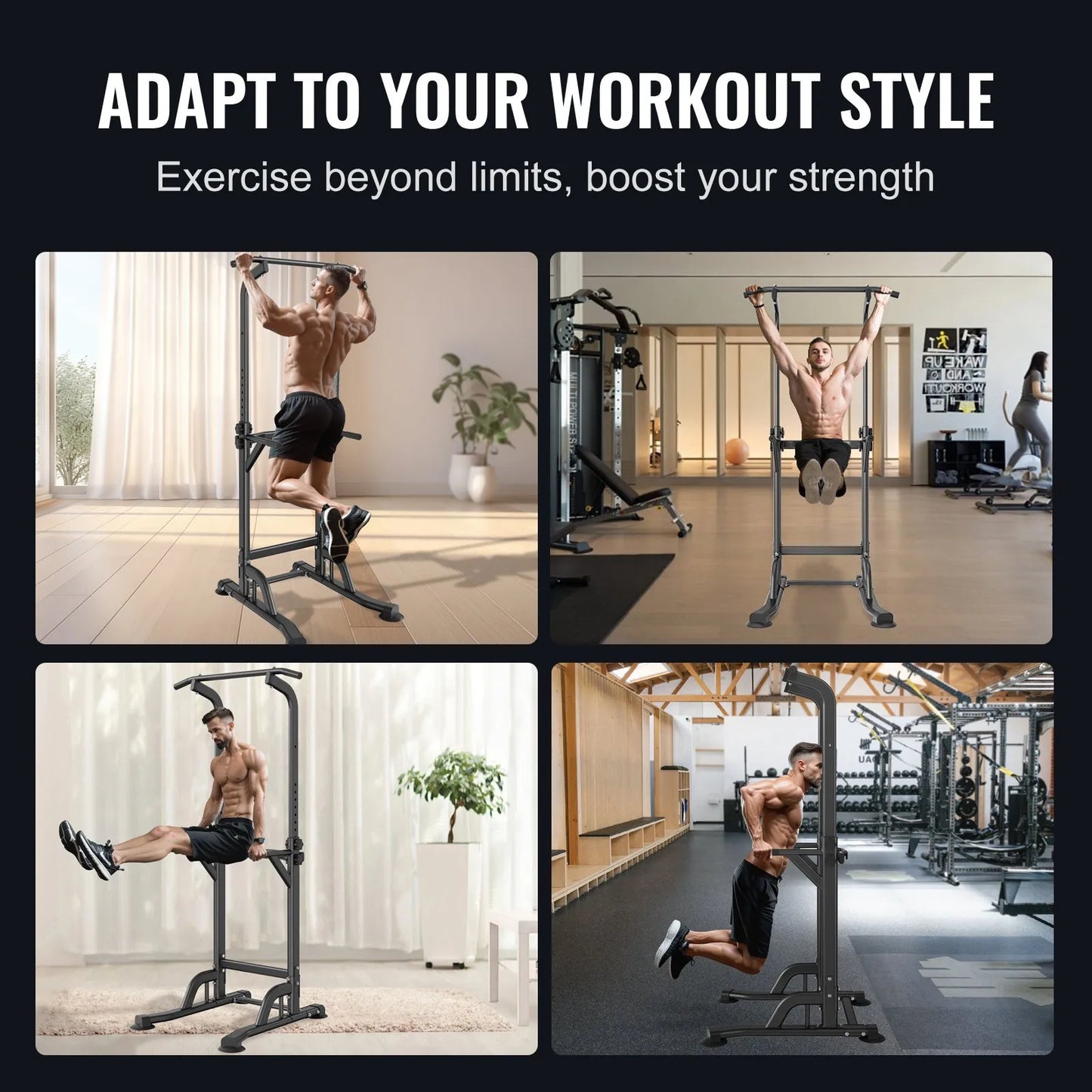 Adjustable Chin Up Pull Up Chin Up Station Workout