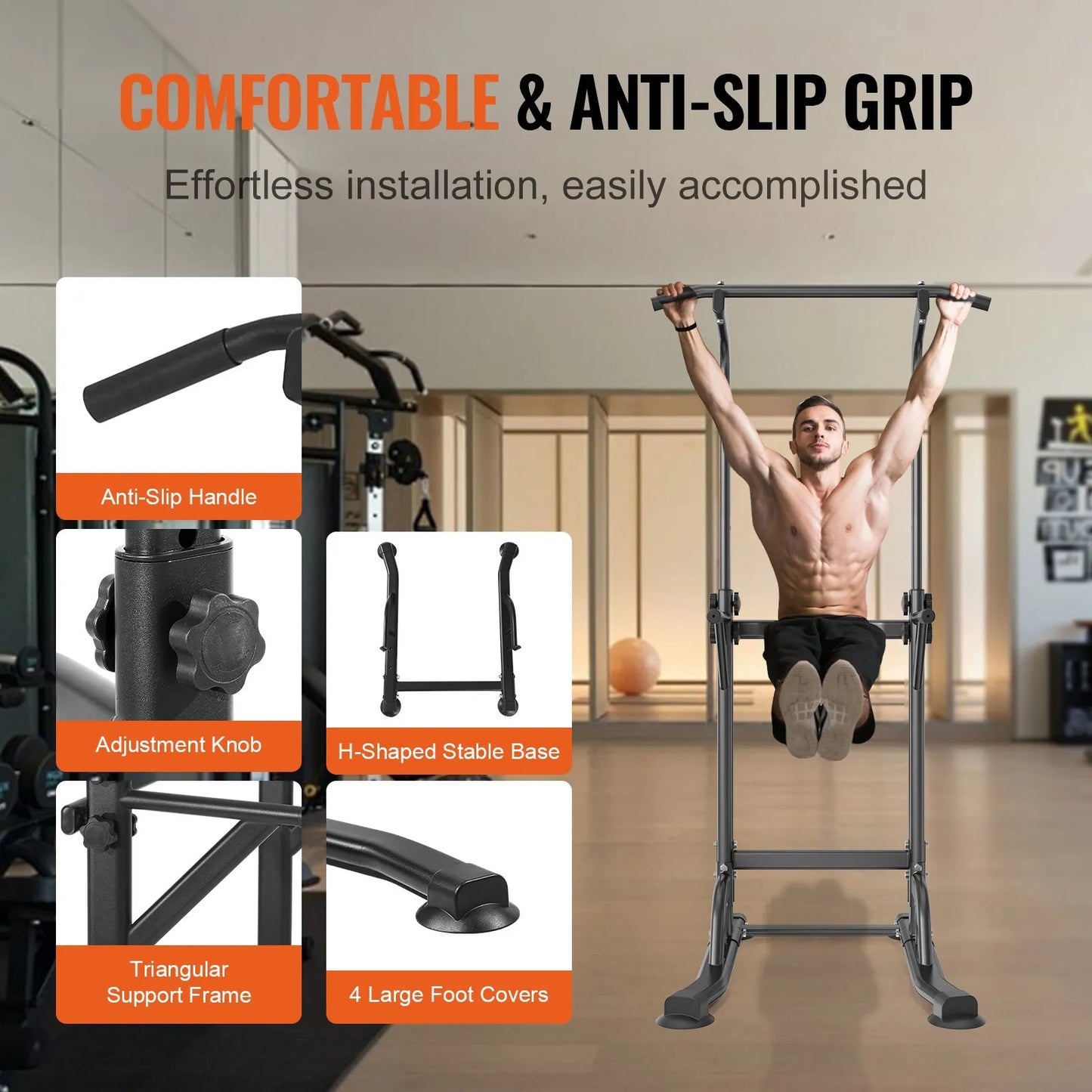 Adjustable Chin Up Pull Up Chin Up Station Workout