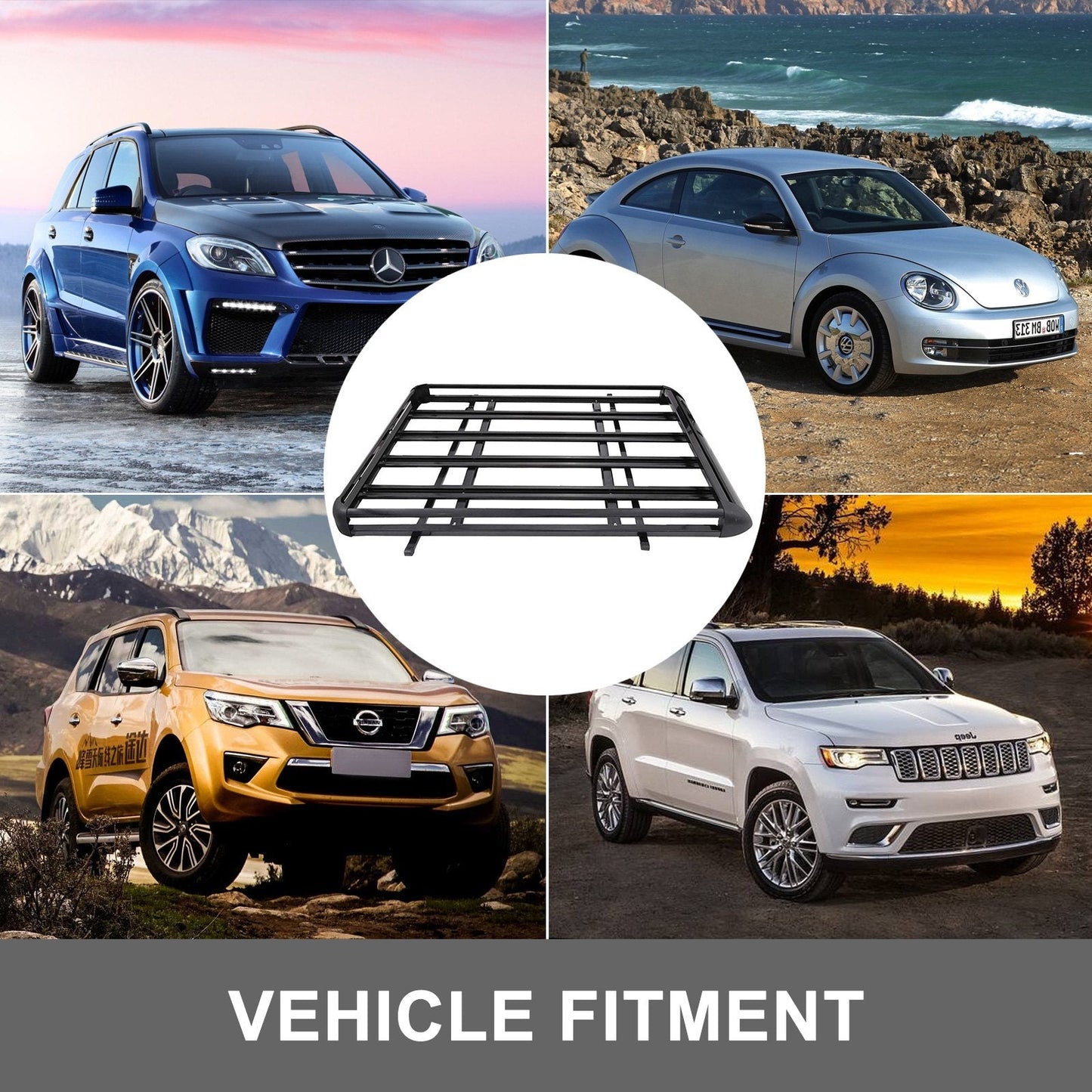 Universal Roof Rack Basket