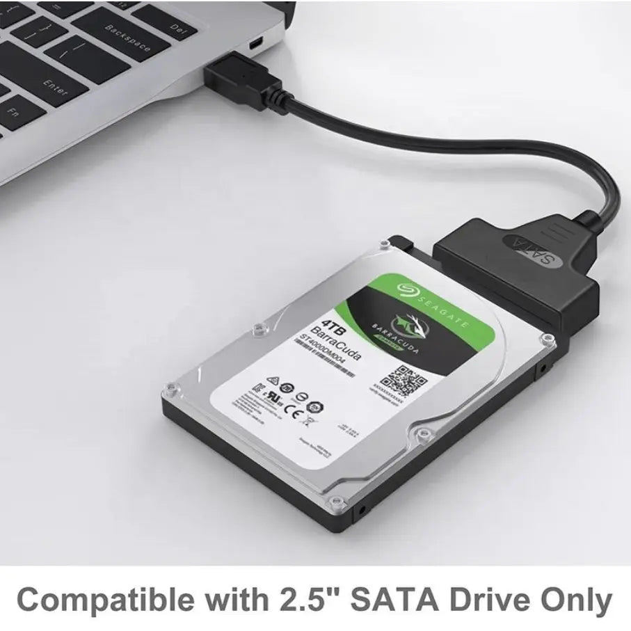 USB 3.0 to SATA Adapter Cable 2.5 Inch 5Gbps 22 Pin