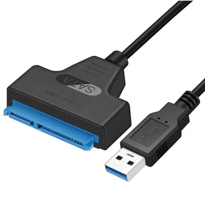 USB 3.0 to SATA Adapter Cable 2.5 Inch 5Gbps 22 Pin