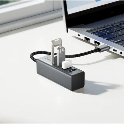 USB A to 4 Port USB 3.0 Expansion Hub 5Gbps (HB1B)