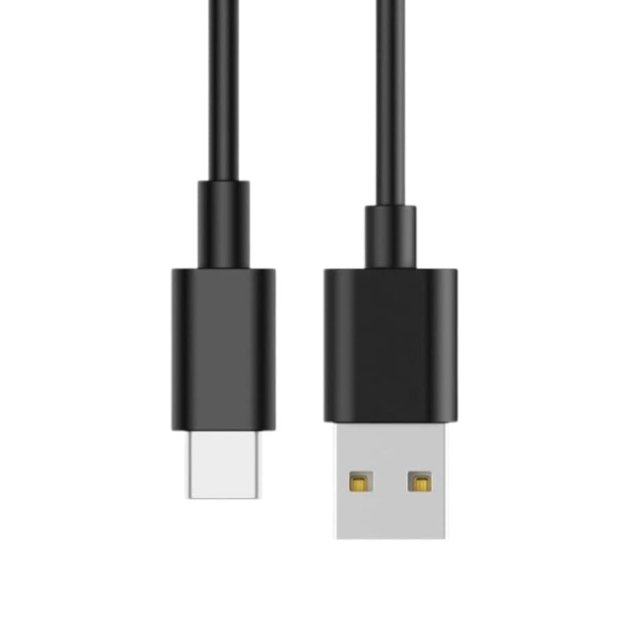 USB-A to USB-C Charger Cable for Asus Phones (Black) 1m