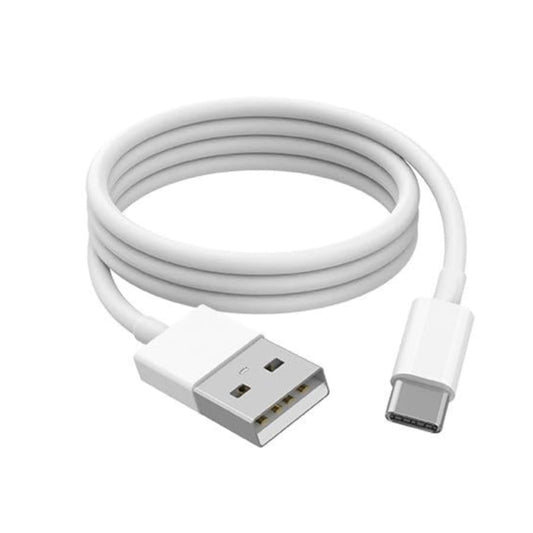 USB-A to USB-C Charger Cable for HTC Phones (White) 1m