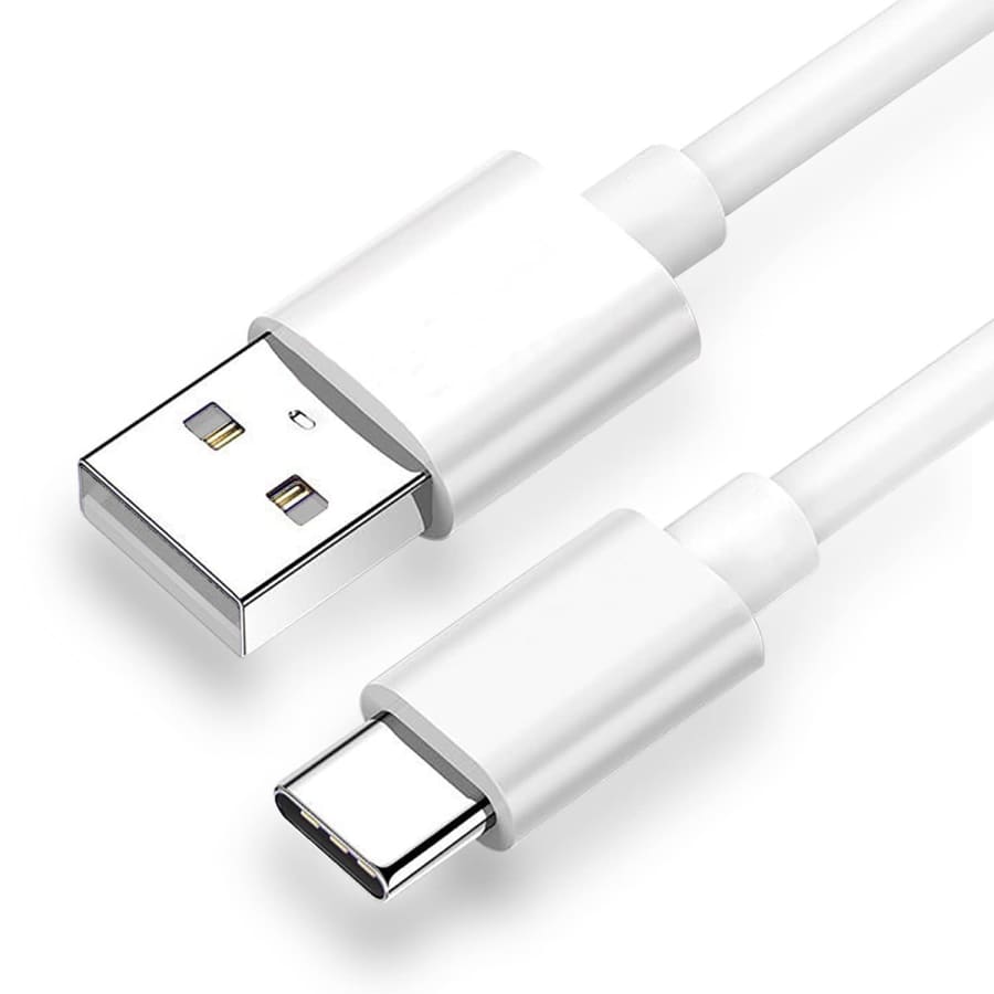 USB-A to USB-C Charger Cable for LG Phones (White) 1m