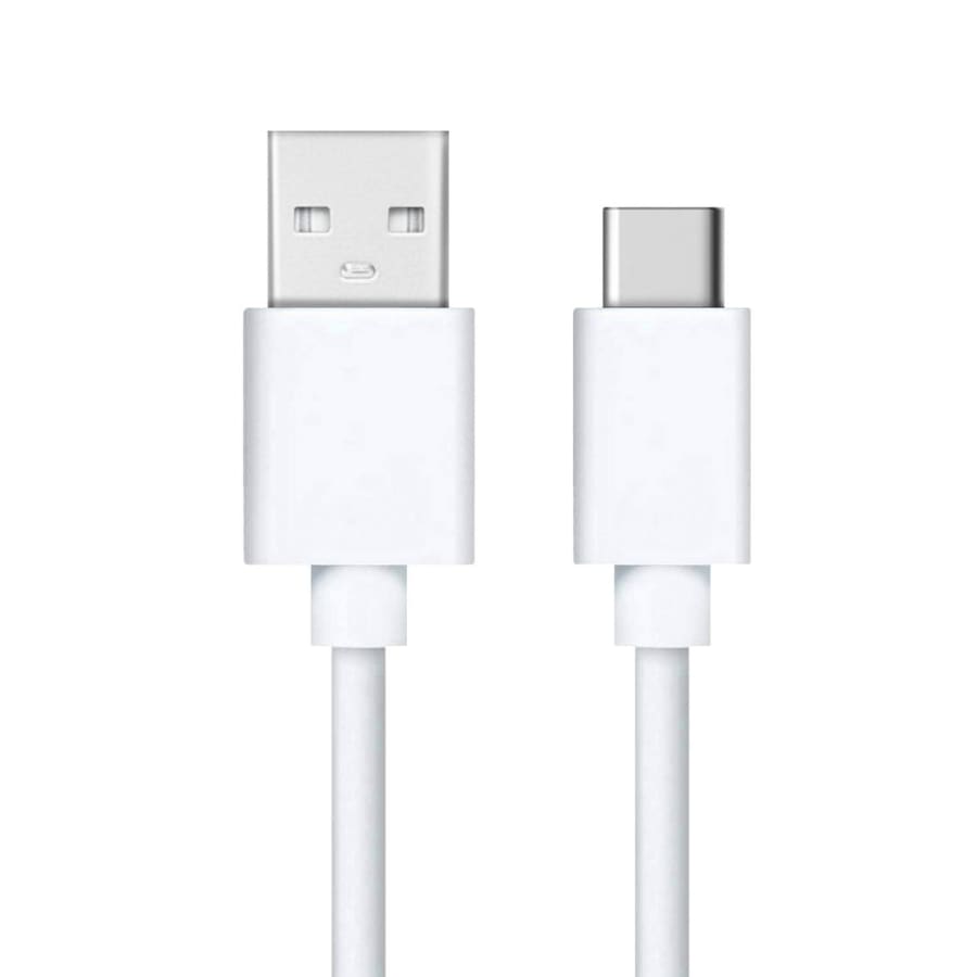 USB-A to USB-C Charger Cable for Nokia Phones (White) 1m