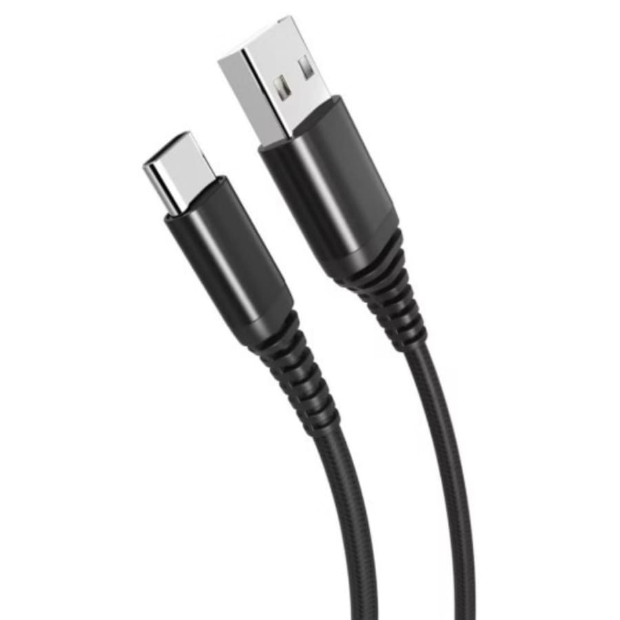 USB-A to USB-C Charger Cable for OnePlus Phones (Black) 1m