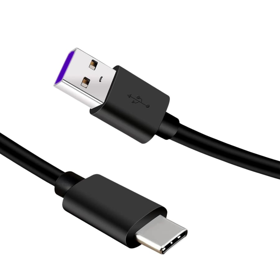 USB-A to USB-C Charger Cable for POCO Phones (Black) 1m