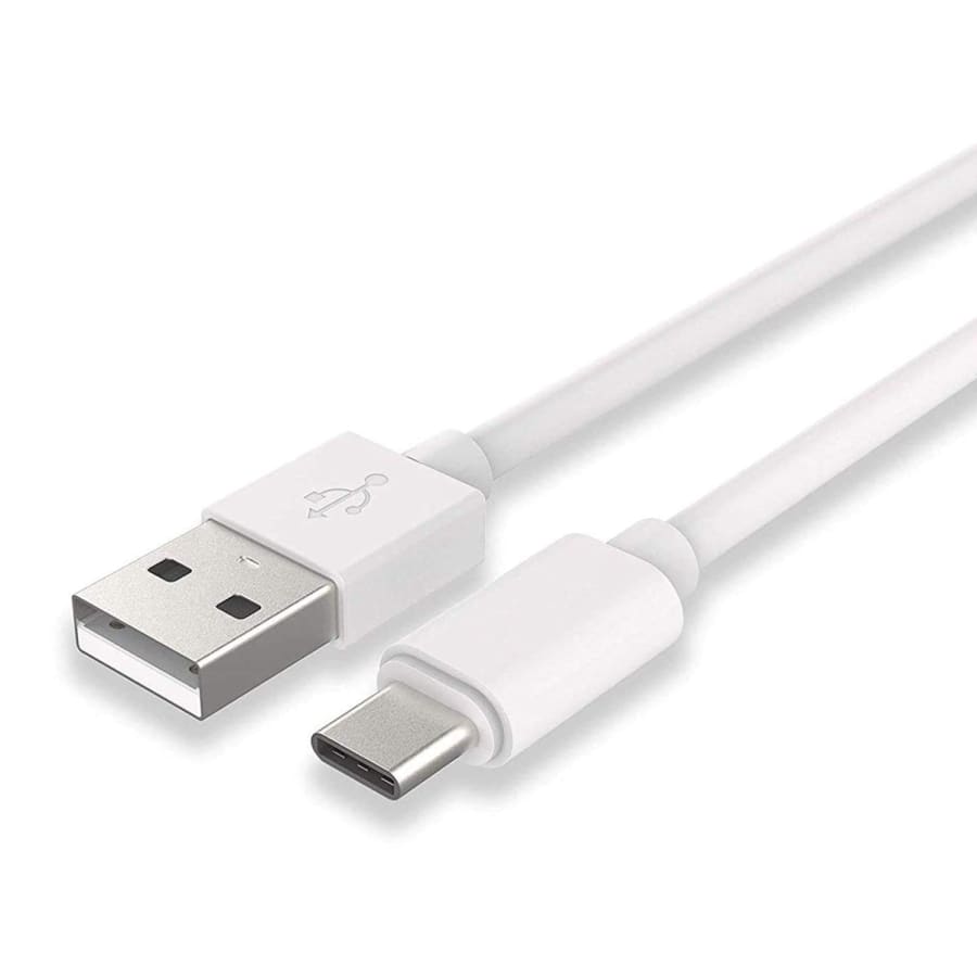 USB-A to USB-C Charger Cable for POCO Phones (White) 1m