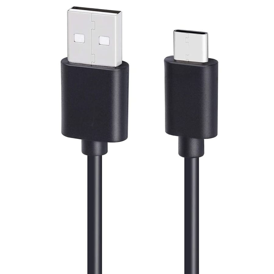 USB-A to USB-C Charger Cable for Vivo Phones (Black) 1m