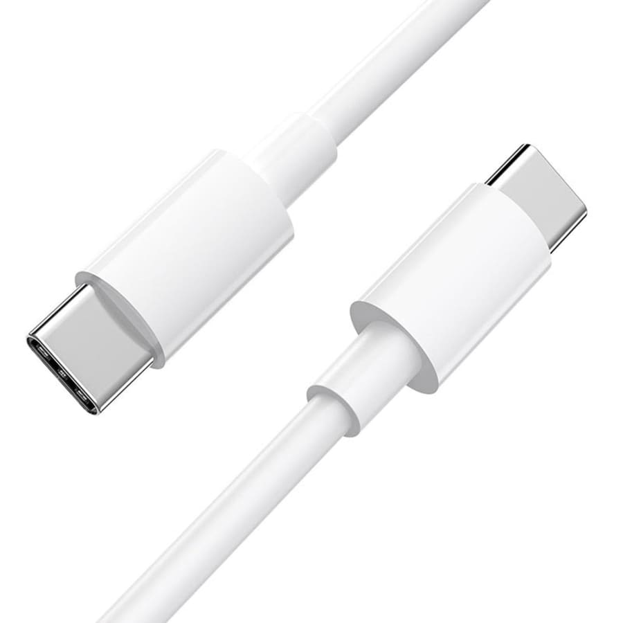 USB-C to USB-C Charger Cable for Huawei Phones (White) 1m