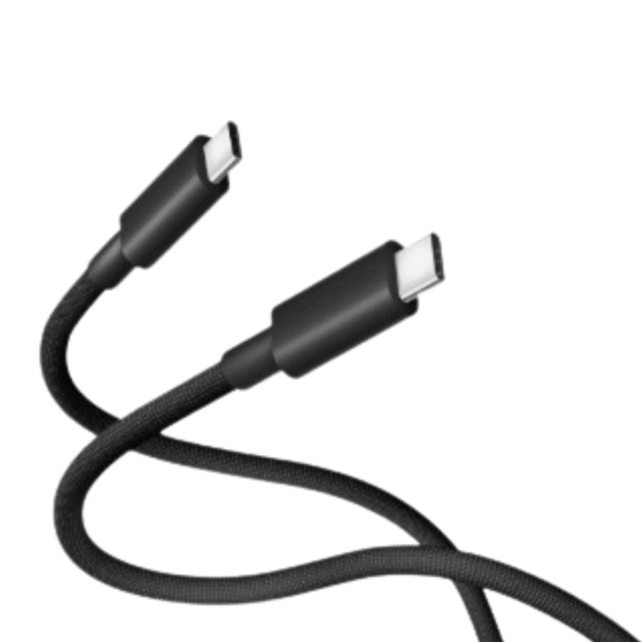 USB-C to USB-C Charger Cable for POCO Phones (Black) 1m