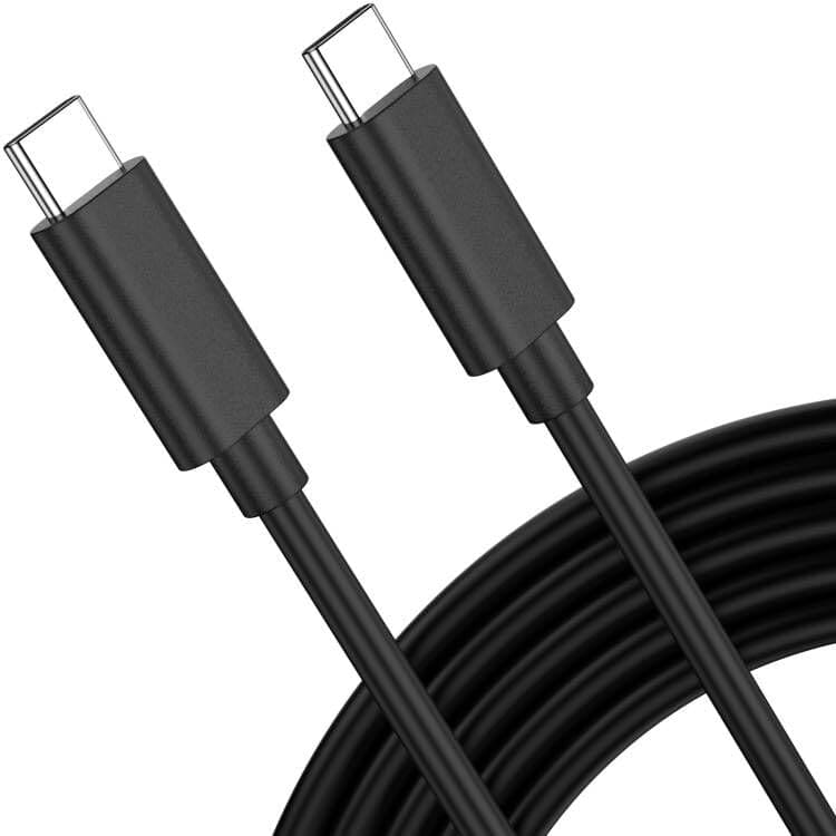 USB-C to USB-C Charger Cable for Redmi Phones (Black) 1m