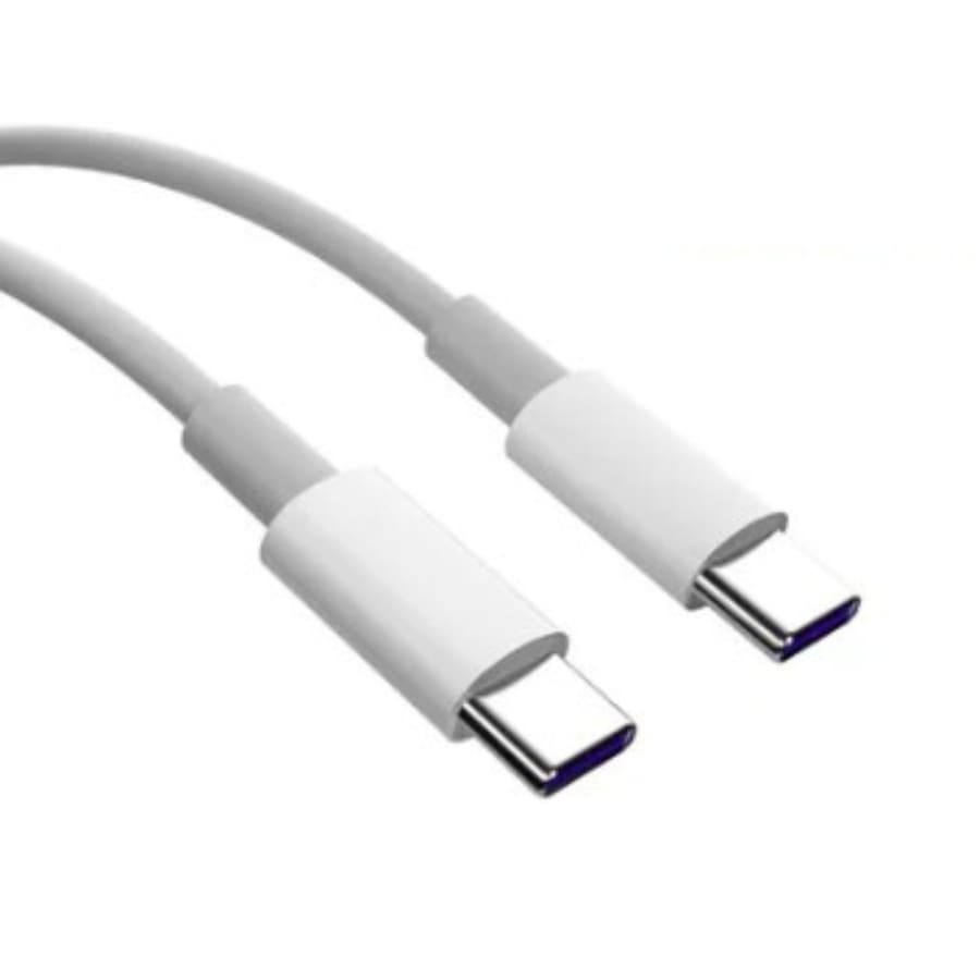 USB-C to USB-C Charger Cable for Redmi Phones (White) 1m