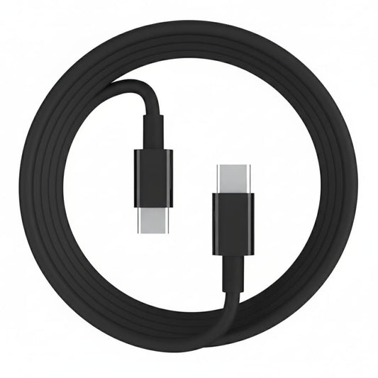 USB-C to USB-C Charger Cable for Vivo Phones (Black) 1m