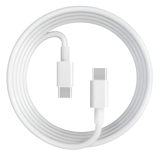 USB-C to USB-C Charger Cable for Vivo Phones (White) 1m