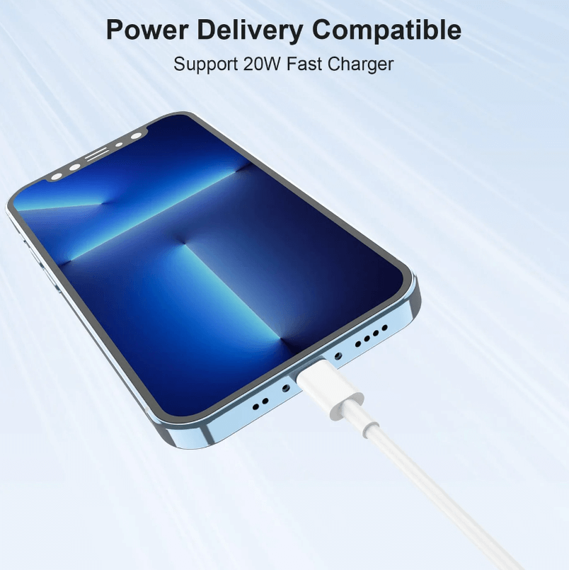 USB-C to Lightning Cable 1 Meter – Fast Charging iPhone & iPad Charger Cable