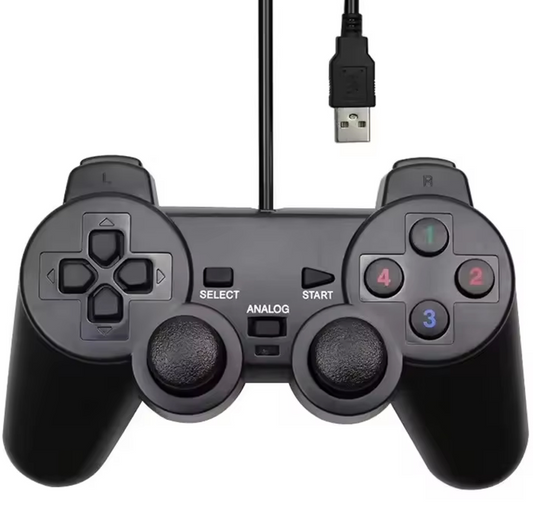 USB Wired Gaming Controller for PC & Laptop – Windows Gamepad