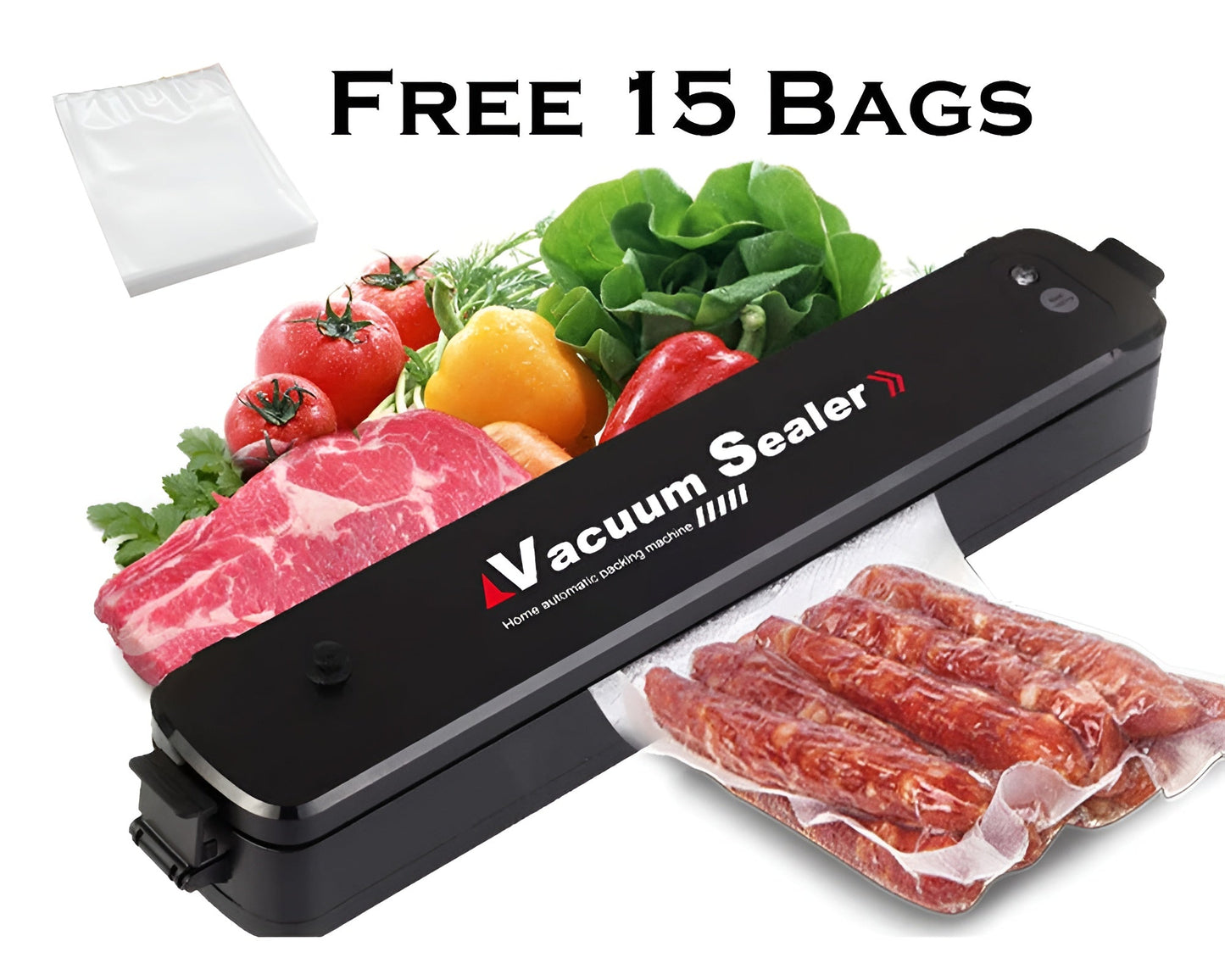 Vacuum Sealer Machine With Vacuum Sealer Bags