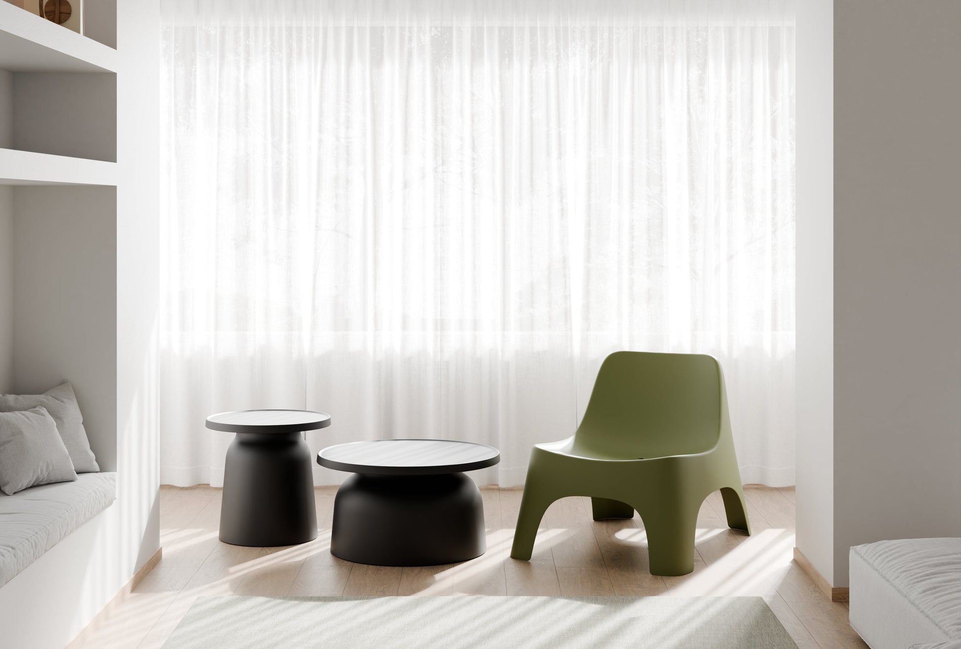 Vago Outdoor Chair - Olive at online8 furniture store Auckland