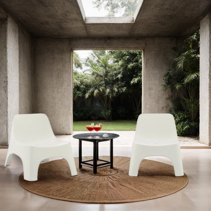 Vago Outdoor Chair - White at online8 furniture store Auckland