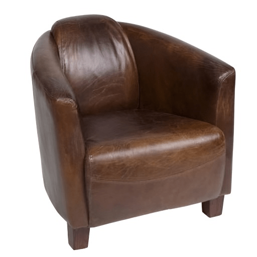 Vanguard Armchair | Tub Chair | Leather Chair at online8 furniture store Auckland
