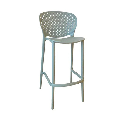 Verona Indoor/Outdoor Barstool - Moss Grey at online8 furniture store Auckland