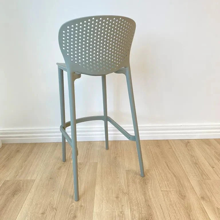 Verona Indoor/Outdoor Barstool - Moss Grey at online8 furniture store Auckland
