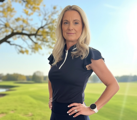 Women's Flutter Sleeve Merino Golf Top