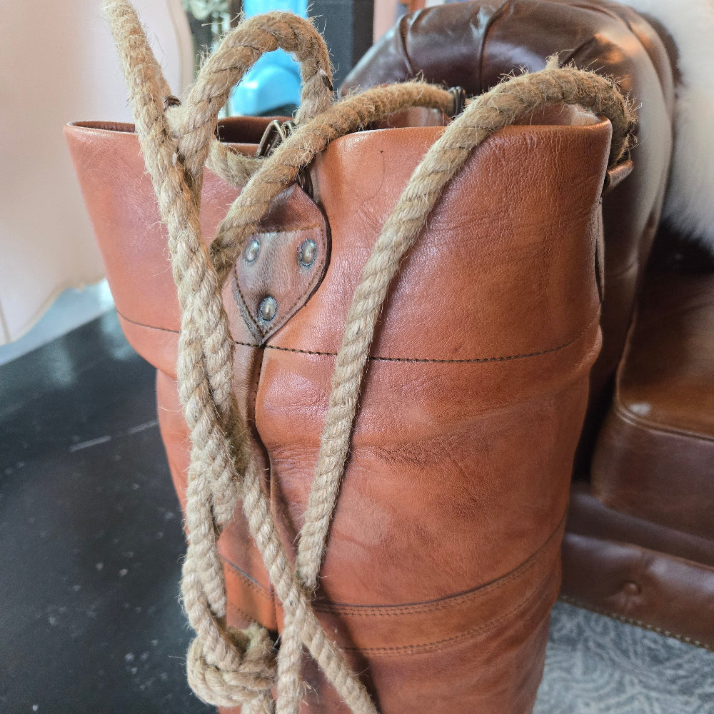 Vintage boxing Punching bag at online8 furniture store Auckland