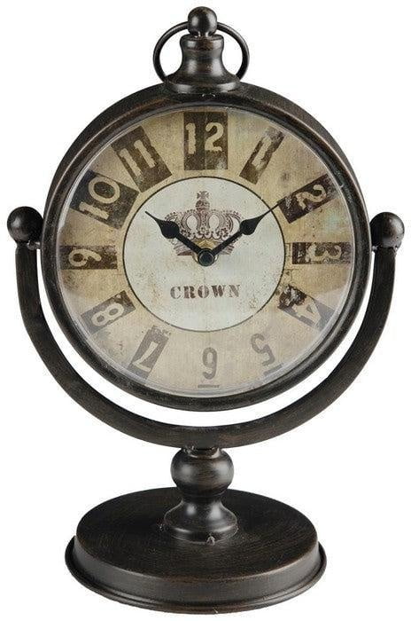 Vintage Inspired Table Clock at online8 furniture store Auckland