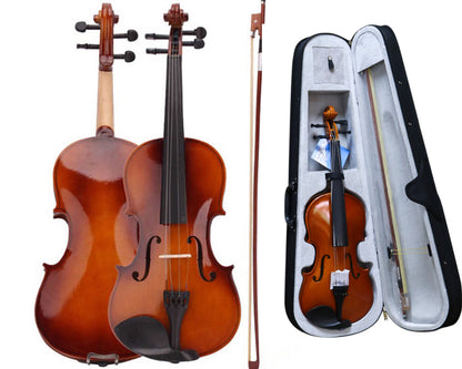 Violin Natural 4/4 full size Wood Color