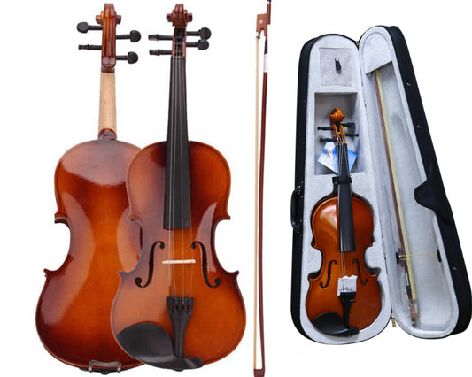 Violin Natural 4/4 full size Wood Color