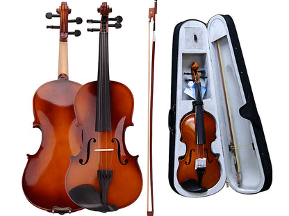 Violin Natural 4/4 full size Wood Color