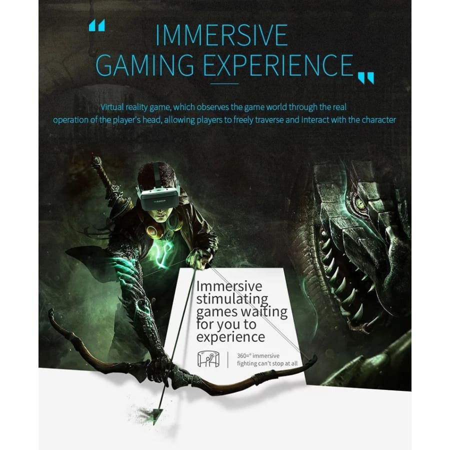 VR Goggles (with remote & headphones)