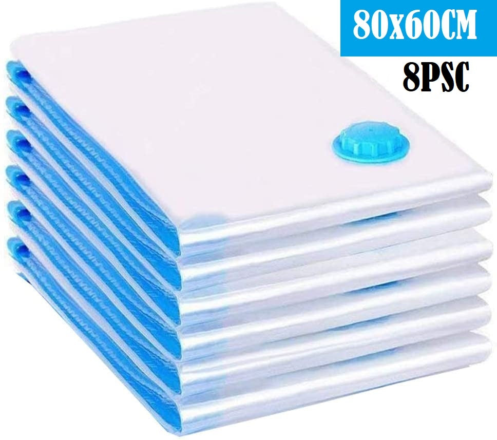 Vacuum storage bags 8 Pack 60x80cm