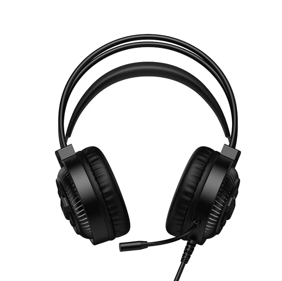 Lightweight Wired Gaming Headset with 40mm Drivers, Mic & LED (W118)